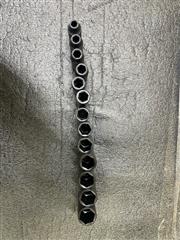 CORNWELL TOOLS BLUE POWER CBPI2M 13 PC DEEPWELL METRIC SOCKET SET WITH CASE